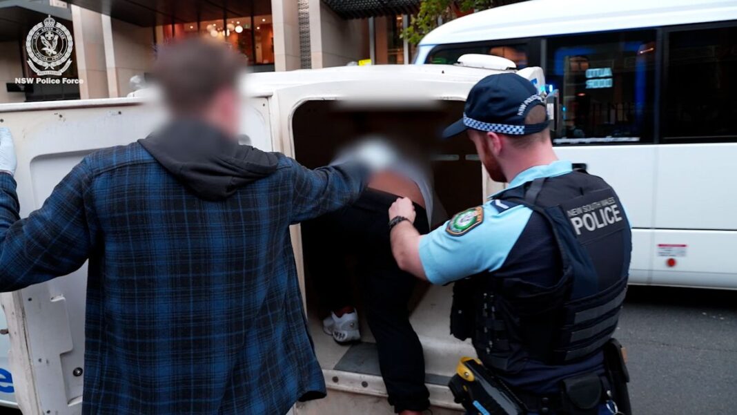 More than 100 people have been arrested in a crackdown on alleged drug dealers in Sydney. (NSW Police)