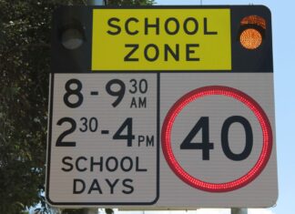 호주 전역 학교주변 제한속도 경고 발효 Changes to school zones in an area of Box Hill are coming into effect in the coming weeks. (Nine)