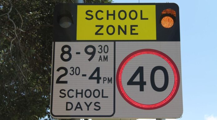 호주 전역 학교주변 제한속도 경고 발효 Changes to school zones in an area of Box Hill are coming into effect in the coming weeks. (Nine)