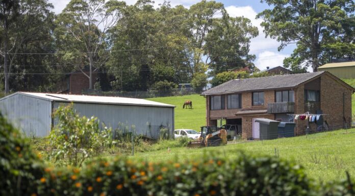 시드니 듀랄 테러 카라반사건 세부사항 공개 The property at Dural in where the caravan containing explosives was relocated to before its contents were discovered. Picture Jeremy Piper