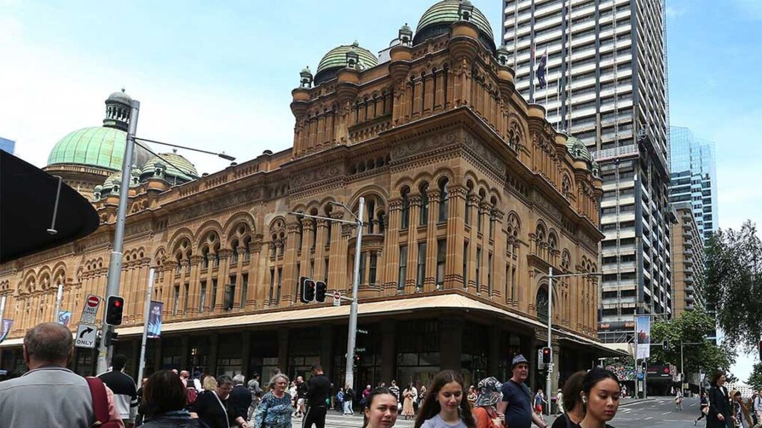 The positive case visited Town Hall and the Queen Victoria Building. (Getty)