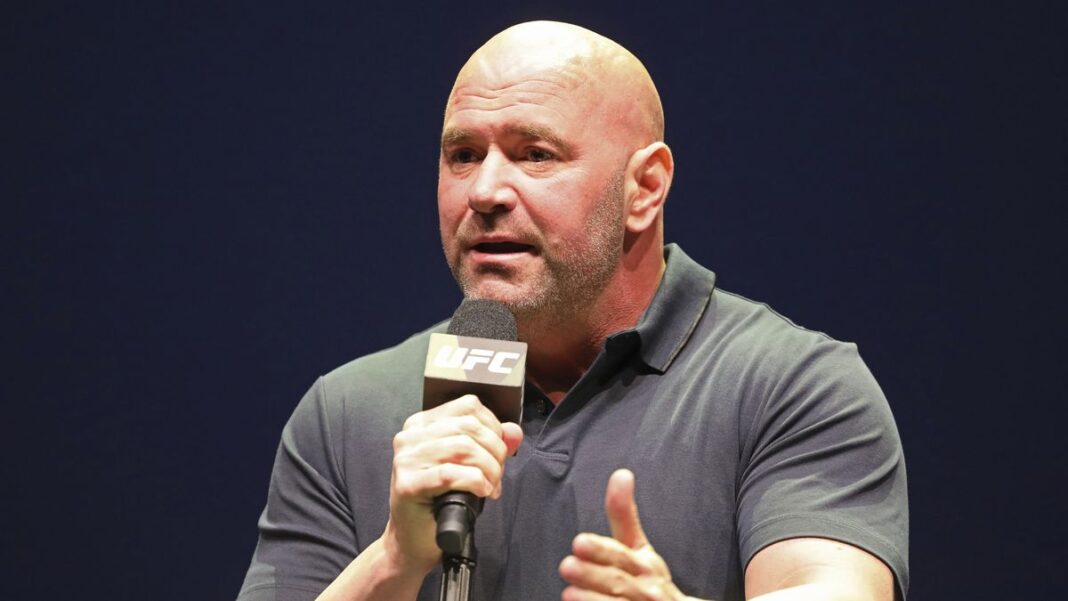 UFC boss Dana White. (AP)