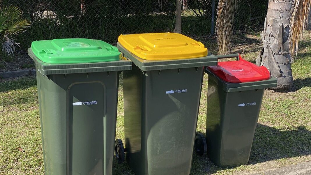 Councils will be required to give households a green-lid bin by 2030. (Eurobodalla Shire Council)