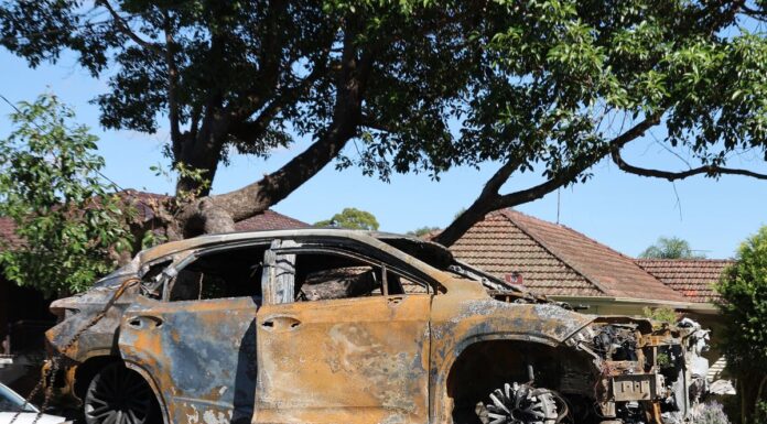 시드니서 충격적인 5인조 복면 괴한들의 납치 살인극 발생 Homicide detectives are currently leading the investigation as the hunt continues for who was responsible. (Dylan Coker)