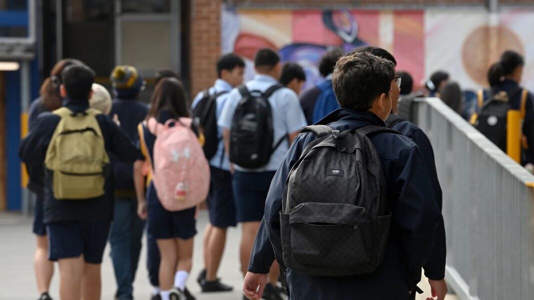 N﻿SW school students using Microsoft Teams had their biometric data collected for weeks. (Nine)
