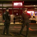 09_Police at the scene of Westfield Shopping Centre in Mt Druitt, where a critical incident investigation has been declared after a man was shot dead by police on Saturday. Picture NewsWire Julian Andrews.