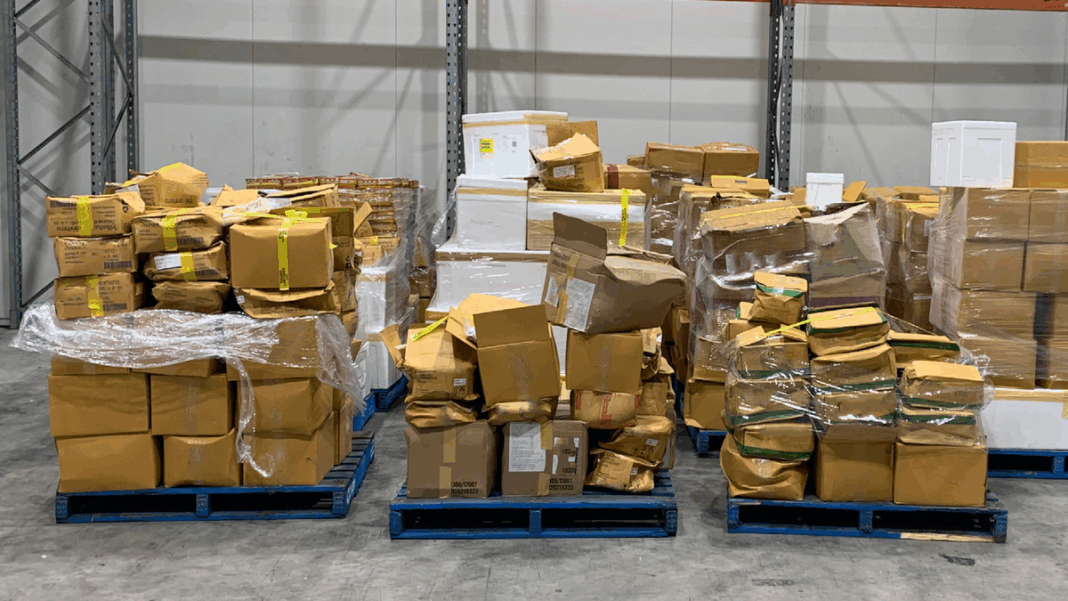 The department said it seized the goods and mitigated the biosecurity risks. ﻿ (Supplied)