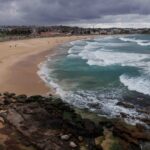 3.Popular Sydney beaches including Bondi Beach could be in for a major change ahead of a trial to remove shark nets. Picture NewsWire David Swift