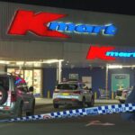 6.The brawl allegedly broke out between a group of men at 5pm yesterday inside the Kmart in Mount Druitt Westfields﻿. (Nine)