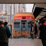 7.More than a million passengers will travel for free on the rail and metro systems in NSW. (Oscar Colman)