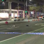 8.The driver of the police car was treated for shock. (9News)