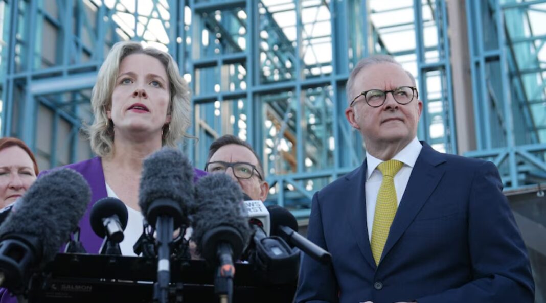 Clare O'Neil says the scheme will help Australians own sooner. (ABC News_Adam Kennedy)