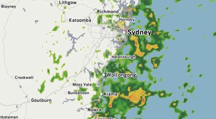 시드니, 9년 만에 가장 많은 8월 강우량 기록 Sydney has already recorded its wettest August since 2016. (AccuWeather)_9news