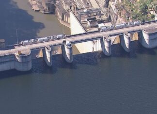 시드니 – 와라감바 댐 곧 만수위 도달…홍수 우려 고조 Sydney's Warragamba Dam is expected to spill after days of heavy rainfall. (9News)