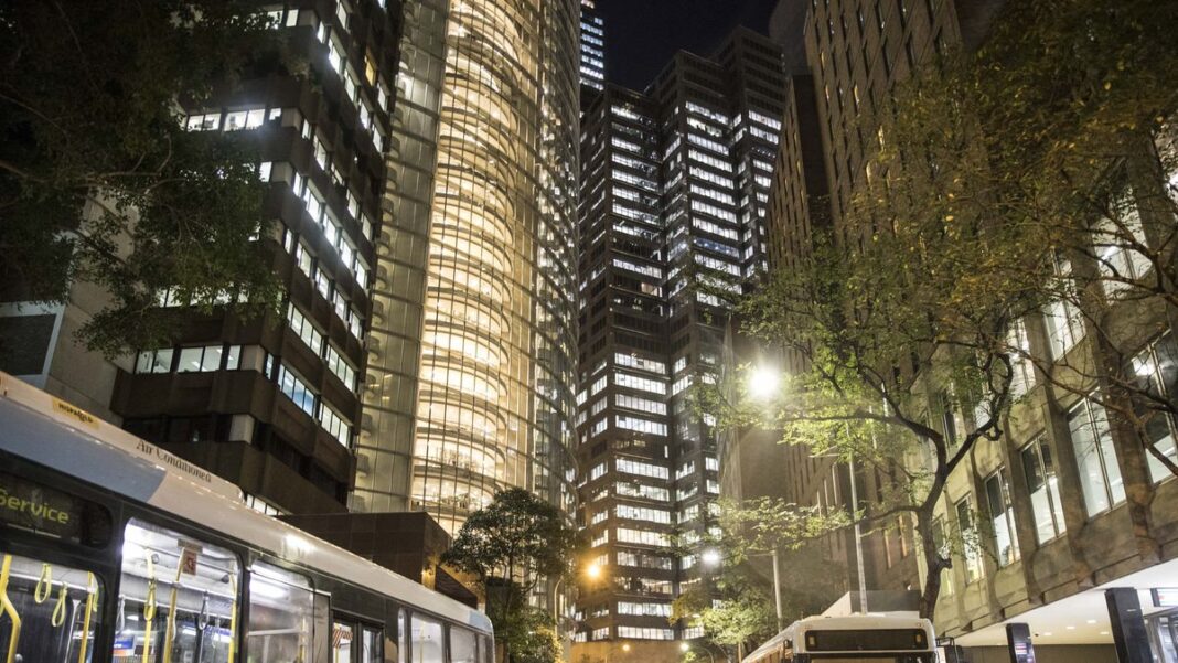 More and more office spaces in cities like Sydney are going unused. (Jessica HromasFairfax Media)