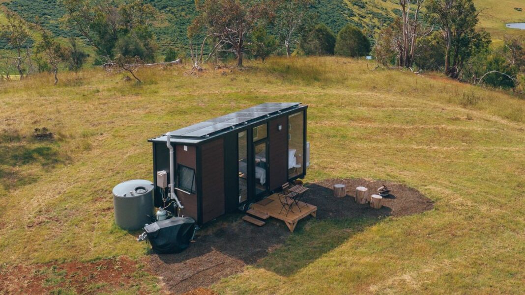 One NSW council plans to trial simpler planning rules for tiny mobile homes. (Tiny Away)_9news