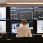 1.Albanian experts work at the National Agency for Information Society as an artificial intelligence minister Diella(AP PhotoVlasov Sulaj)