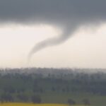 1.Another twister was spotted in Young, sparked by a nearby thunderstorm. (Nine)