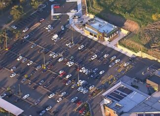 호주 시드니 남서부, 교통사고로 영아 사망·5세 아동 중상 A crime scene has been established as police investigate the crash. (Nine)