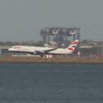 10.A﻿ British Airways plane has made an emergency landing at Sydney Airport. (9News)