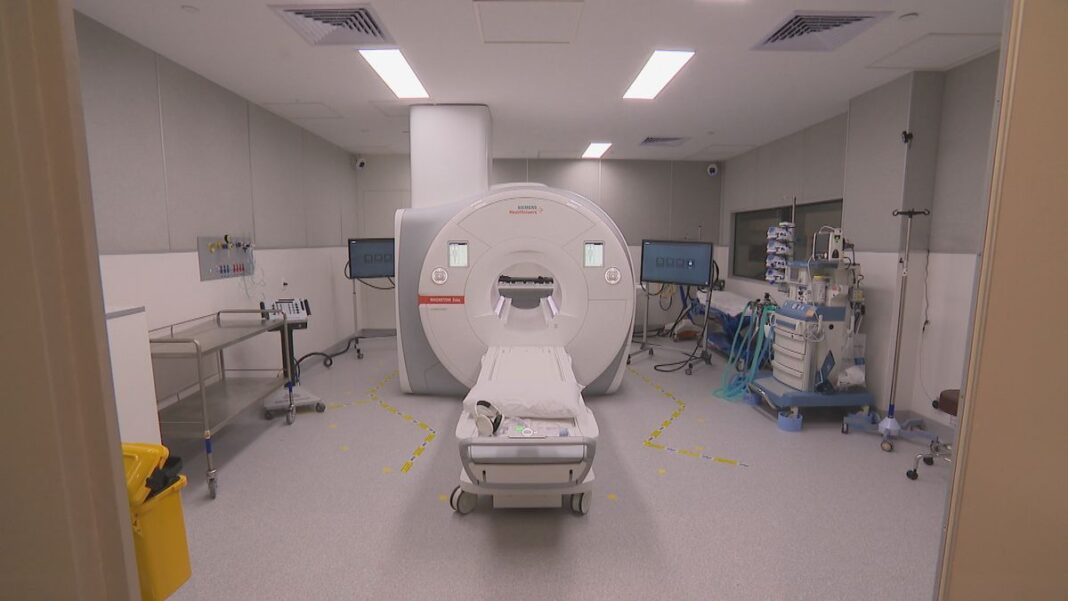Liverpool Hospital has an MRI machine that can revolutionise treatment for Australians. (Nine)