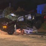 8.Police are investigating whether speed was a factor in the crash. (9News)
