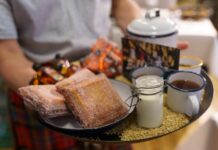 호주 멜버른 요리사, 스코틀랜드 세계 죽 요리 대회서 우승 Caroline Velik's winning porridge jaffle, inspired by one of her mother's recipes. (Supplied Michael Harley)