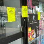 1.Ten businesses, similar to this one, were closed this week as part of a state government crackdown on illegal tobacco sales. (ABC Riverina Jess Scully)