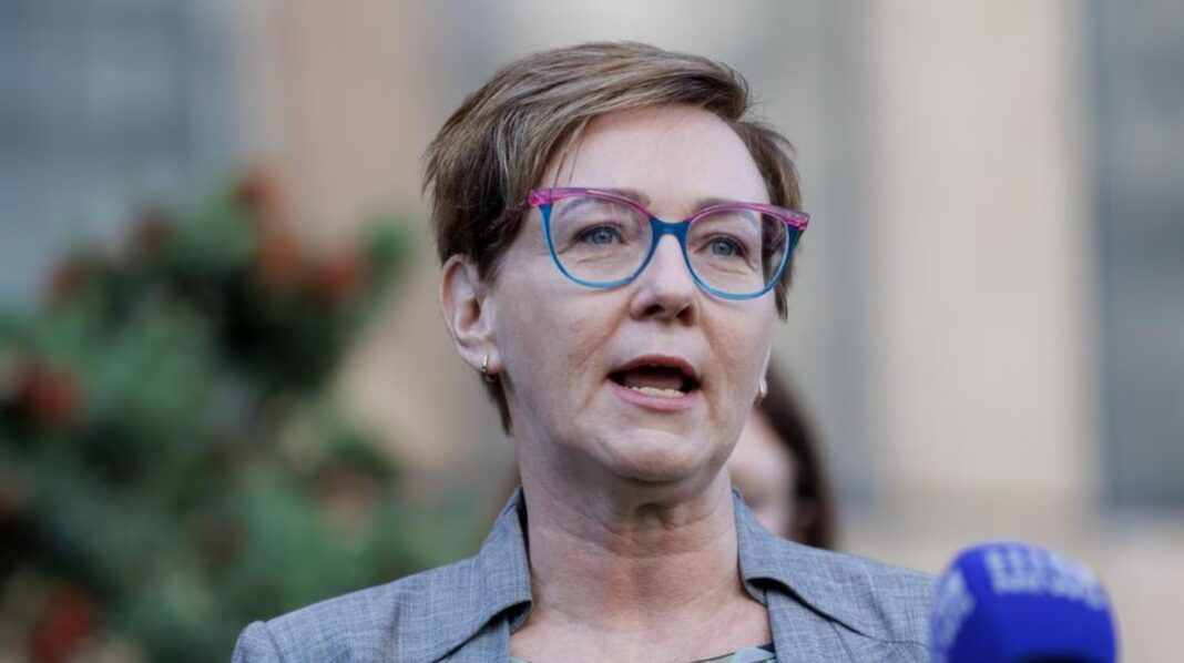 Womens Minister Jodie Harrison said DV Notify was co-designed with victim-survivors.. Picture NewsWire Nikki Short.news.com.au