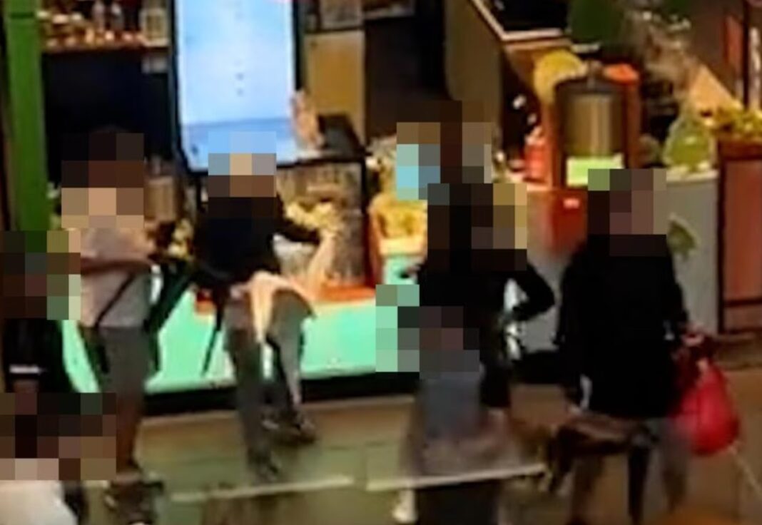 Shoppers were in fear as the brawl unfurled in the food court. Image Supplied_news.com.au