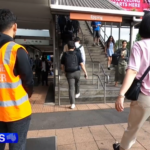 3.Passengers at one of Sydney’s busiest train and metro stations have been left to climb dozens of stairs after its two lifts broke down again. (9News)