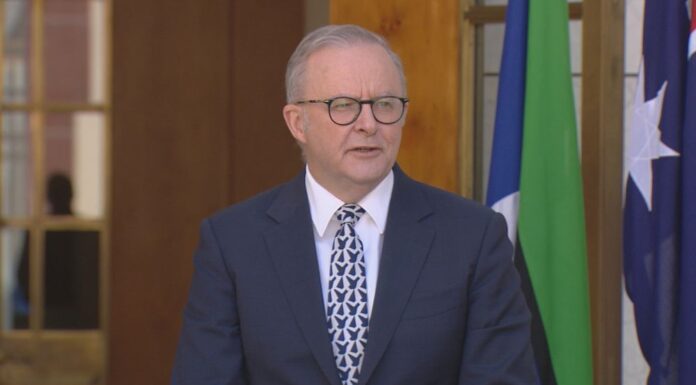 앨버니즈 총리 지지율 급락 Prime Minister Anthony Albanese. (9News)