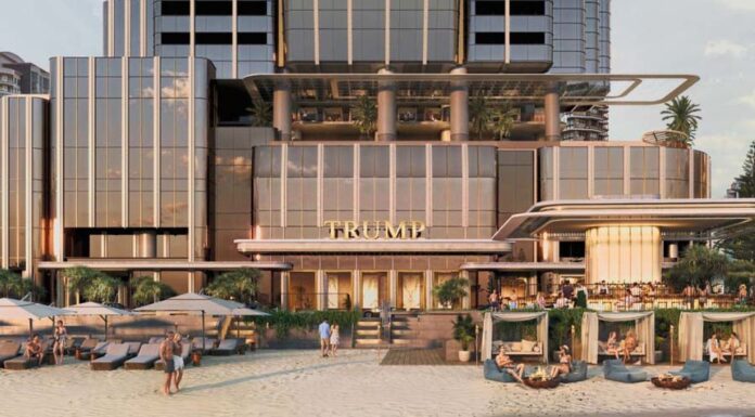 골드 코스트에 15억 달러 규모의 트럼프 호텔 건설 확정, 호주 최고층 빌딩 될 것 Plans for a Trump hotel on the Gold Coast have been confirmed. (Supplied)_9news