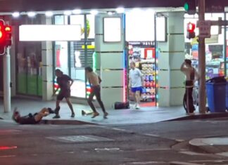 시드니 CBD 리버풀·피트 스트리트서 망치 폭행 One of the Korean men was hit in the head from behind. Picture Instagram_news.com.au