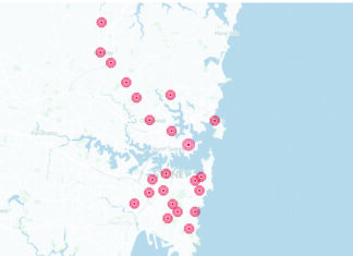우버·디디, 휘발유 가격 급등에 결국 요금 인상 © OpenStreetMap contributors, 시드니 모닝 헤럴드