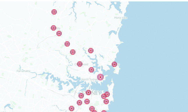 우버·디디, 휘발유 가격 급등에 결국 요금 인상 © OpenStreetMap contributors, 시드니 모닝 헤럴드
