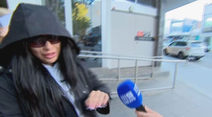 시드니 뱅스타운 틱톡 스타 난투 혐의 기소 Tiktok star Yisra El Mayoubed has been charged with affray after an incident at a Bankstown hairdresser. (9News)