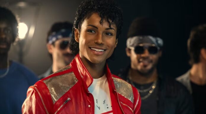 할리우드 마이클 잭슨 영화, 딸 패리스 비판 Jaafar Jackson as Michael Jackson in Michael. Glen WilsonLionsgate_news.com.au