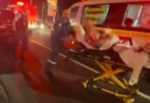 센트럴 코스트 롱제티 중국식당 강도 미수 사건, 손님 2명 흉기에 부상 Both diners were taken to hospital after allegedly being stabbed. (Nine)