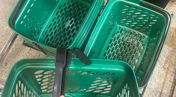 호주 Woolworths, ‘싱글 핸들 쇼핑 바구니’ 폐지 Woolies has replaced its controversial single-handle shopping baskets with dual-handle ones. Amy Lyall_9news