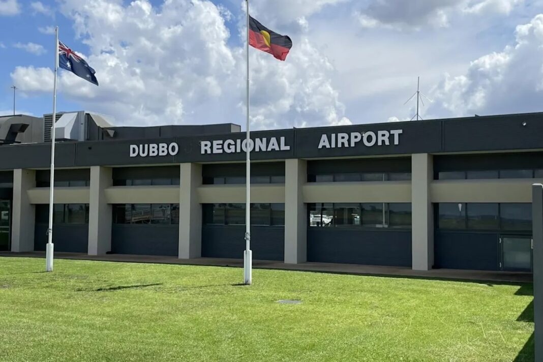 Dubbo Regional Airport was evacuated this morning over a bomb threat. Facebook_nine.com.au