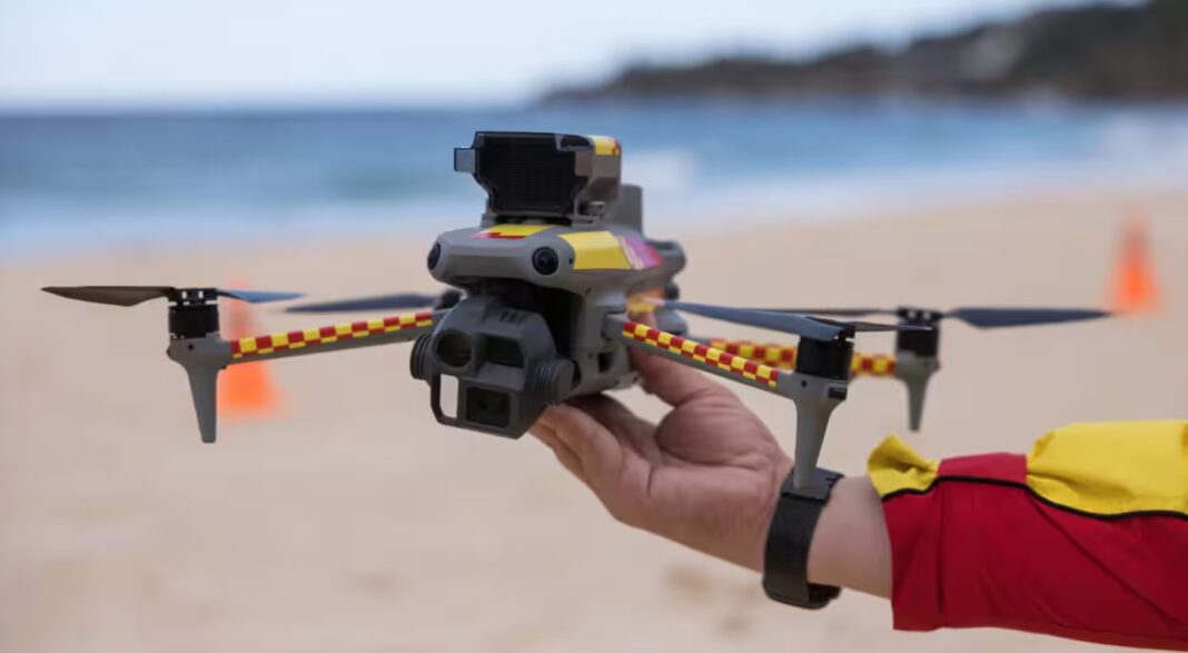 The premier has expressed hope that NSW's drone program will eventually culminate in the use of autonomous, AI-enabled drones, rather than human-controlled craft. Source AAP Anna Kucera_sbs.com.au