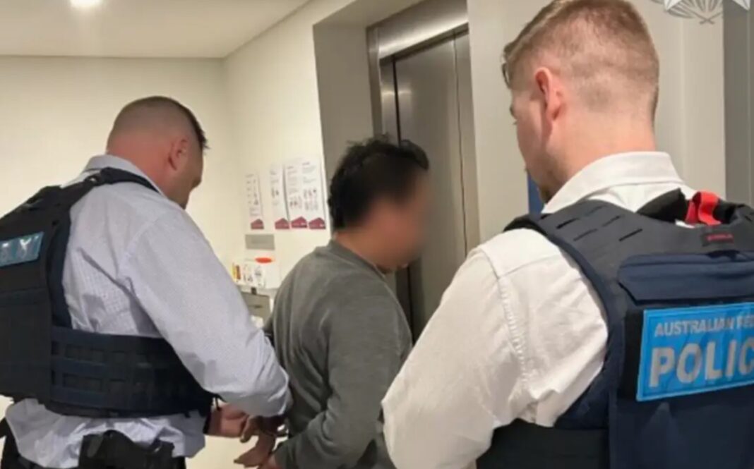 10.The man, now 45, is the first Australian to be convicted for trafficking in children. Australian Federal Police_9NEWS The man, now 45, is the first Australian to be convicted for trafficking in children. Australian Federal Police_9NEWS