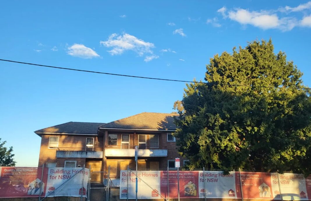 The site for the proposed development on Menangle Road. Kristie Adams_9NEWS