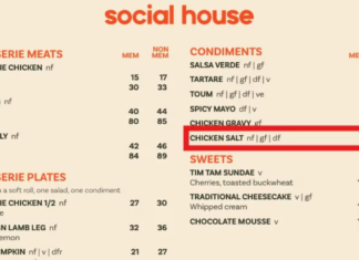 시드니 한 펍 치킨 솔트 5달러 부과, 주민들 강한 반발 Outraged Sydneysiders are branding a $5 fee for chicken salt “Ridiculous, disgraceful, disgusting, and obscene.” Picture The Prince Menu_news.com.au
