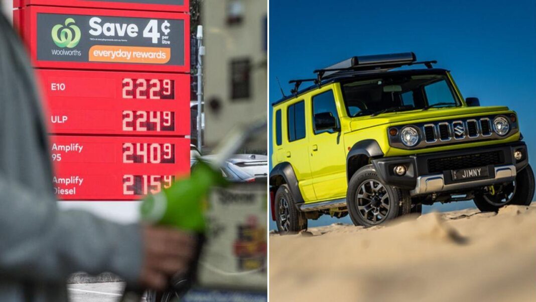 Skyrocketing fuel prices have permanently changed the way millions of Australians live, with many ditching the car, changing jobs or moving closer to work. Credit 7NEWSSuzuki