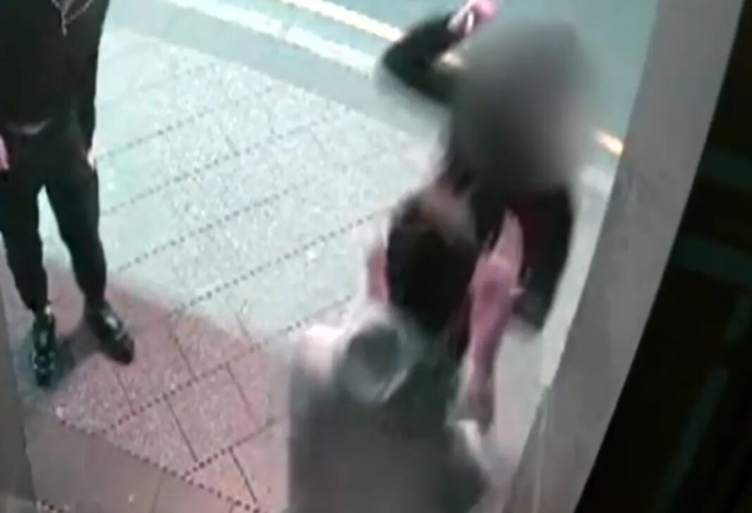 What sparked the confrontation is unknown. 9News_