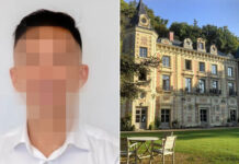 프랑스 호텔서 호주인 연인 살해하려 한 시드니 은행원 기소 David Cao, 37, has been charged with attempted murder in France. Credit LinkedInChâteau de Perreux_7news