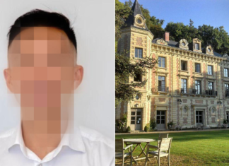 프랑스 호텔서 호주인 연인 살해하려 한 시드니 은행원 기소 David Cao, 37, has been charged with attempted murder in France. Credit LinkedInChâteau de Perreux_7news