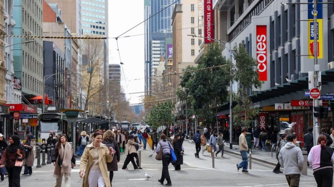 The retail sector is copping it. Picture Ian Currie_news.com.au